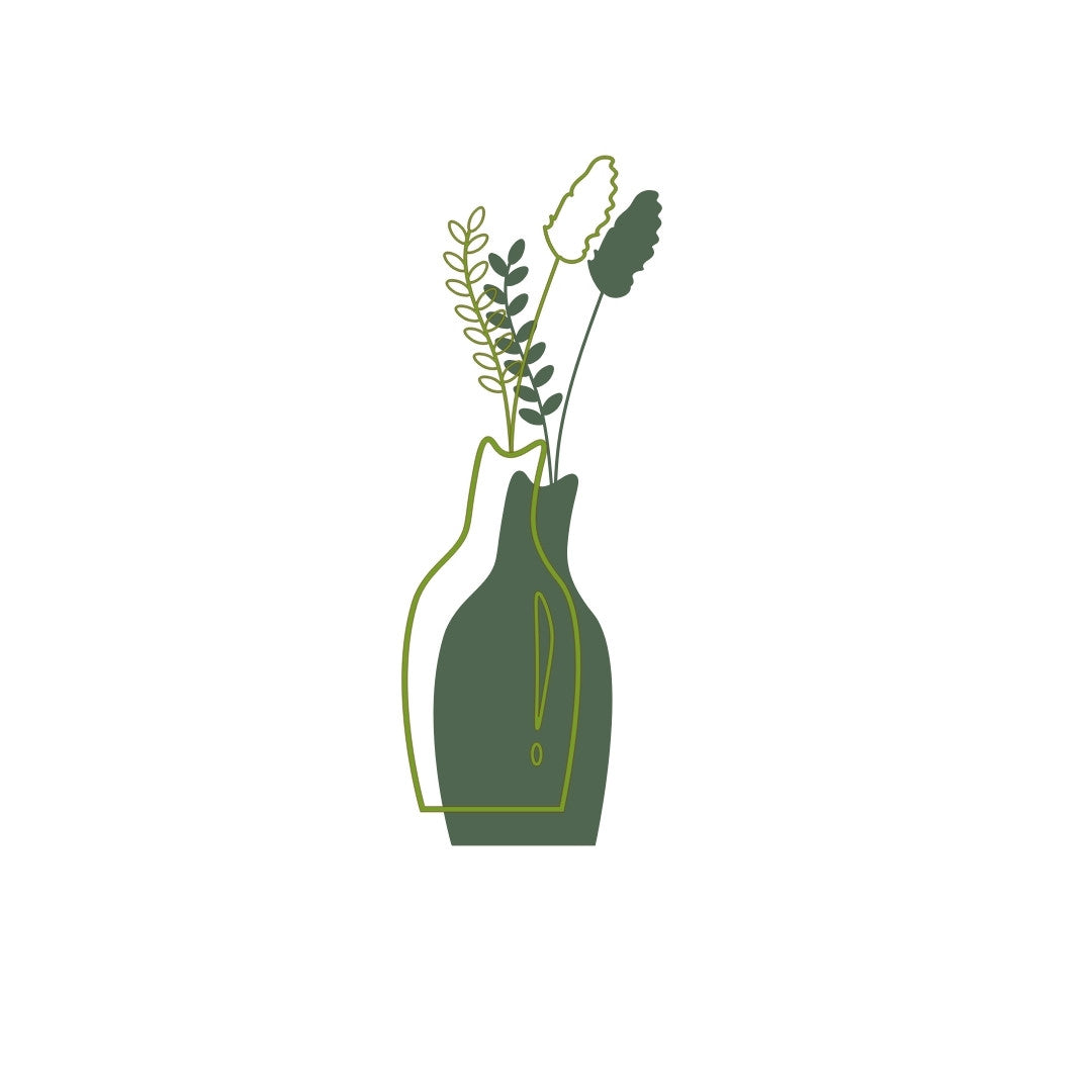 The Vase Wall Sticker