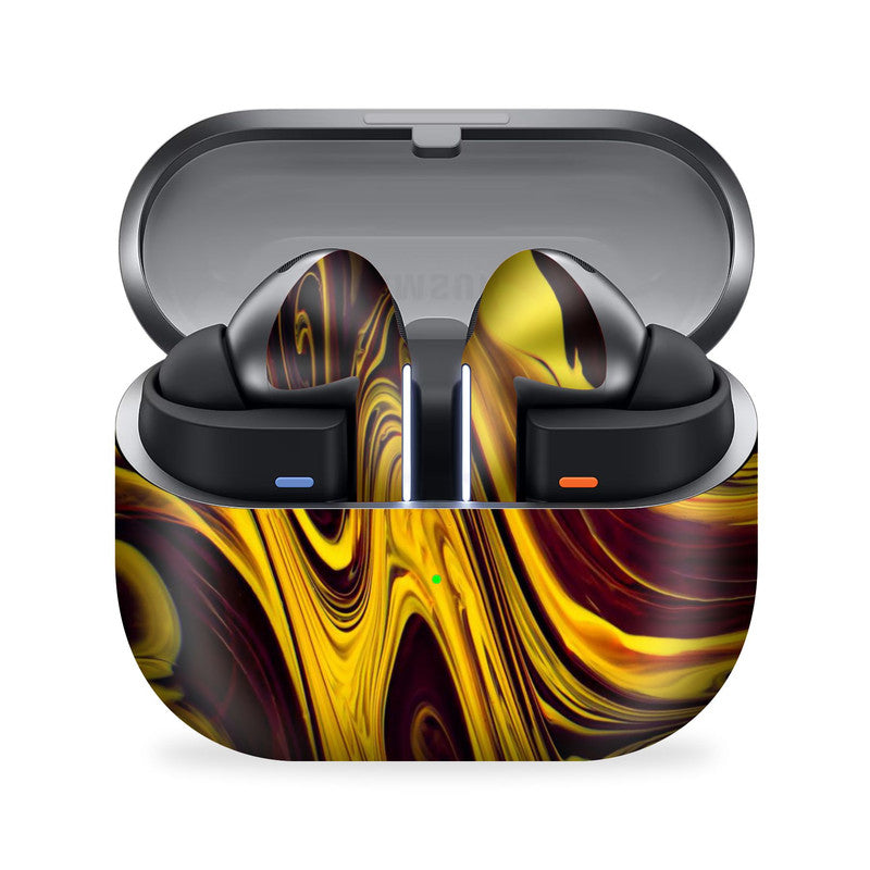 Yellow Mercury Galaxy Buds 3 Pro Skin Main image