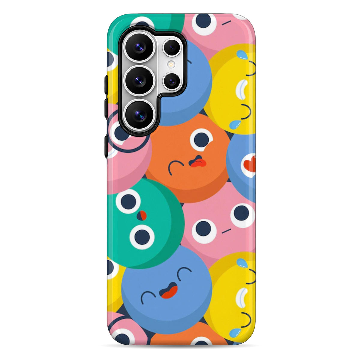 Emoticons | WrapCart Armor Double Layer Shockproof Glossy Phone Case Main image