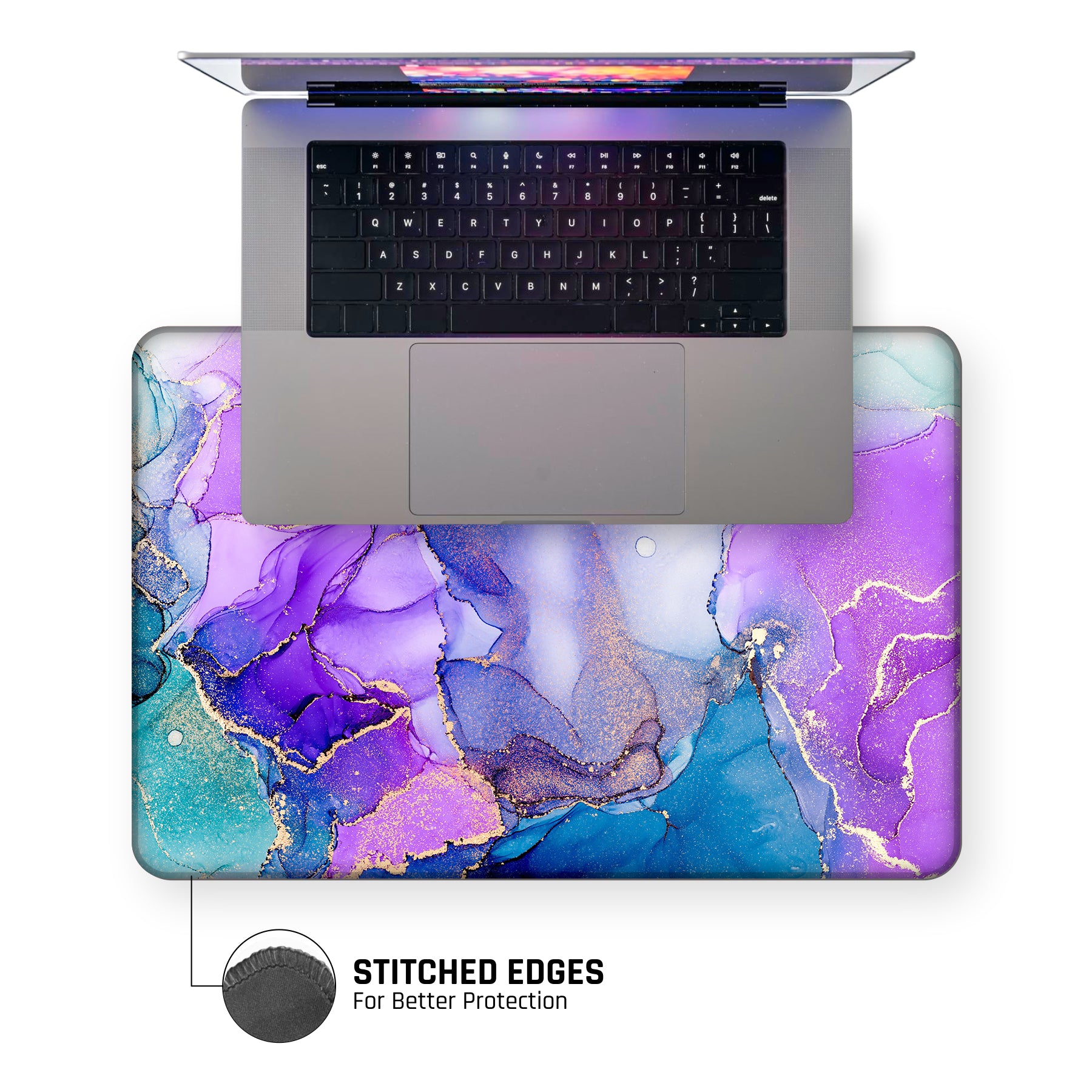 Violet Galaxy Large Mouse Pad Main image