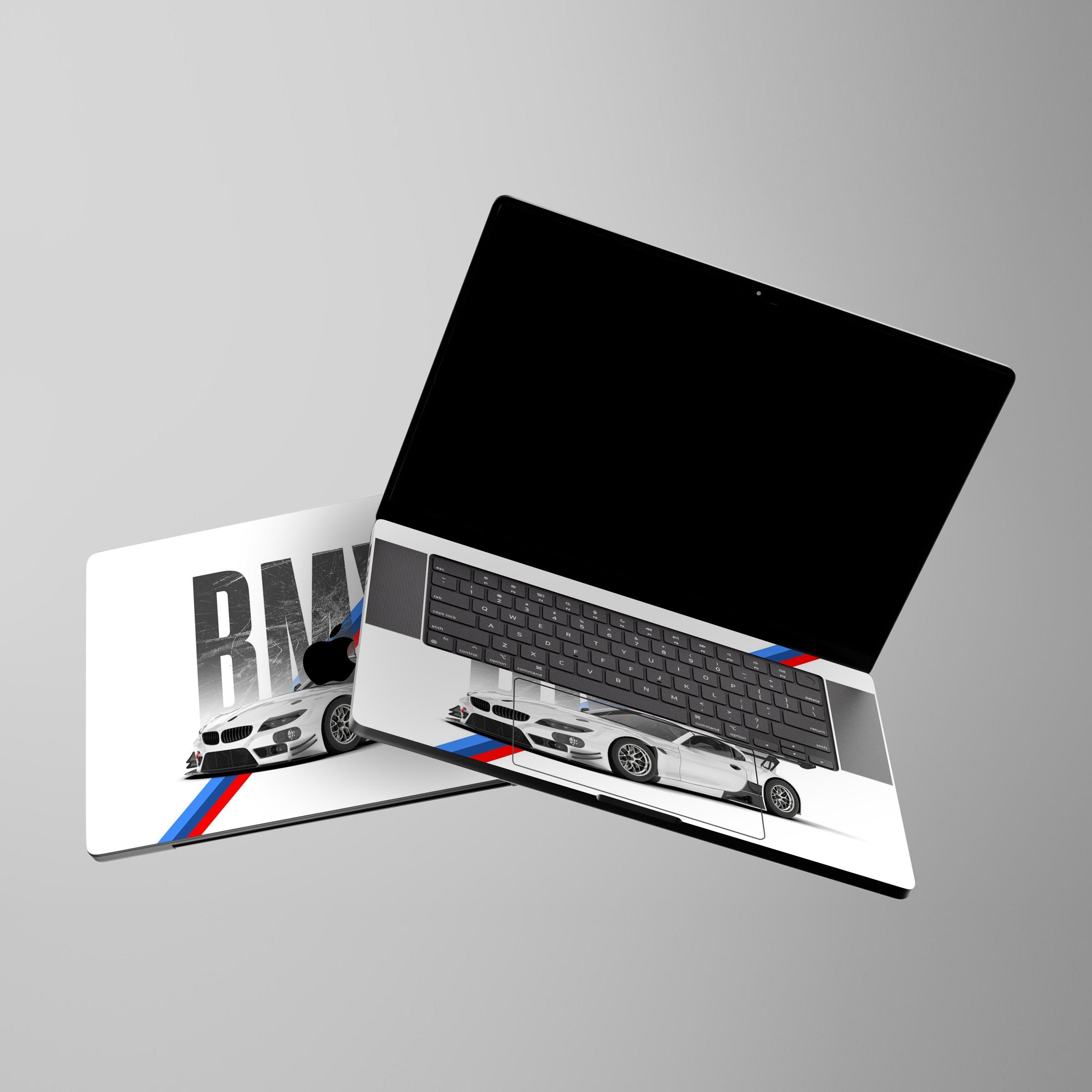 Bmw White Asthetic MacBook Skin Main image