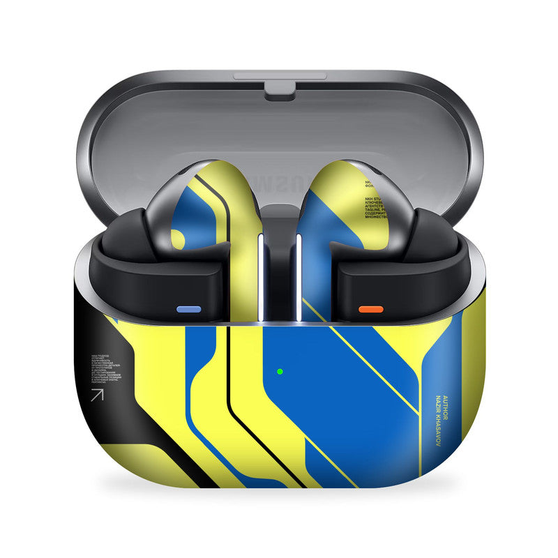 Zenith Yellow Galaxy Buds 3 Pro Skin Main image