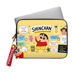 Shinchan Life Laptop Sleeve With Charm