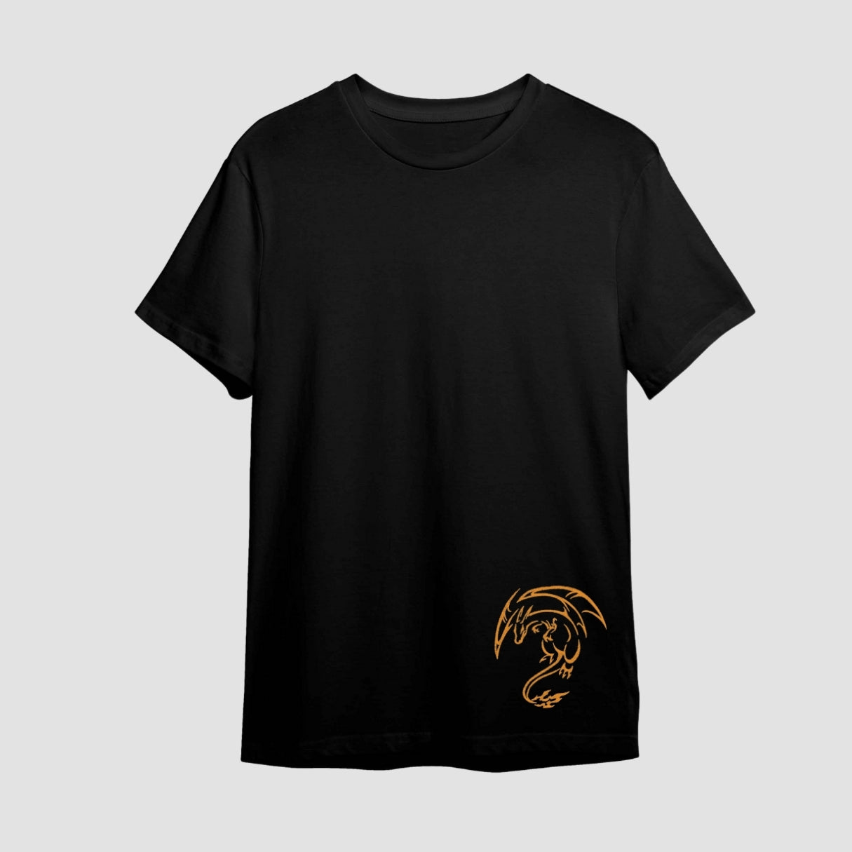 Pokemon Embroidered Black Oversize T Shirt Main image
