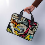 Cityscape Chic Laptop Sleeve With Handle - WrapCart