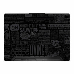 Asus TUF A15 FA506 FA507 FX506 FX507 Laptop Skins & Wraps - WrapCart | Black Glory Asus TUF A15 FA506 FA507 FX506 FX507 Laptop Skin