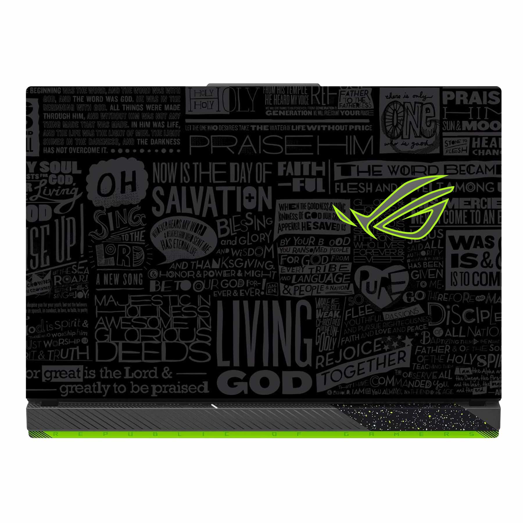 Asus ROG Strix G16 G614J Laptop Skins & Wraps - WrapCart Main image