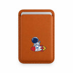 Magnetic Printed MagSafe Astro Kid Wallet