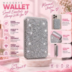 Magnetic MagSafe Glitter Wallet – Sparkly Card Holder