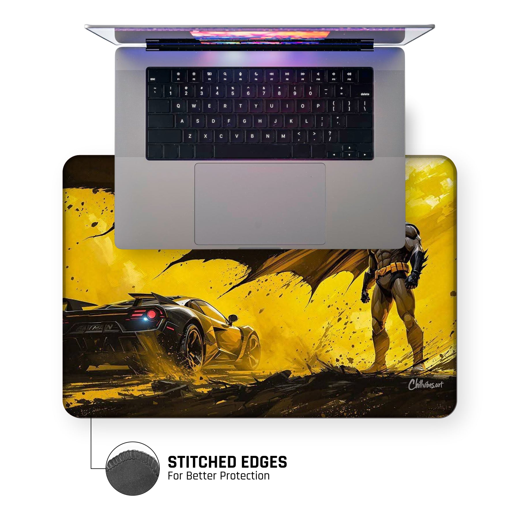 Bat Vector Large Mouse Pad Main image