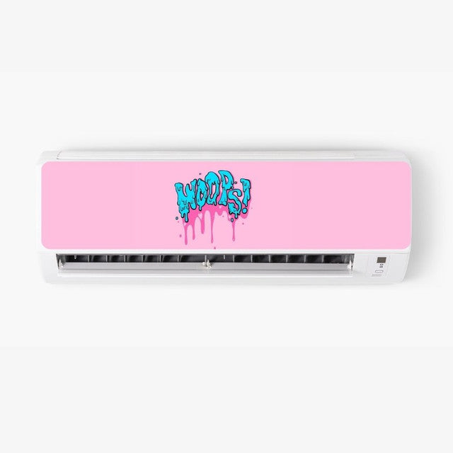 Woops AC Sticker - Split AC Decal | Air Conditioner Skin Sticker Main image
