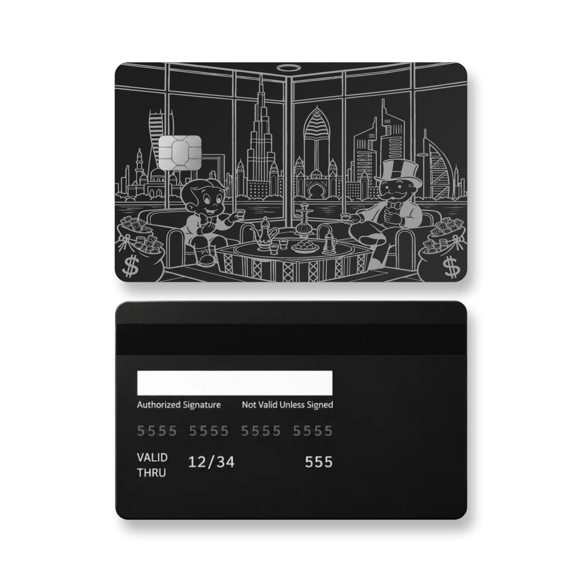 Upgrade your plastic debit or credit card to a premium custom metal card with WrapCart. Transfer your existing card chip to a stylish, laser-engraved metal card personalized with your name, logo, or design.