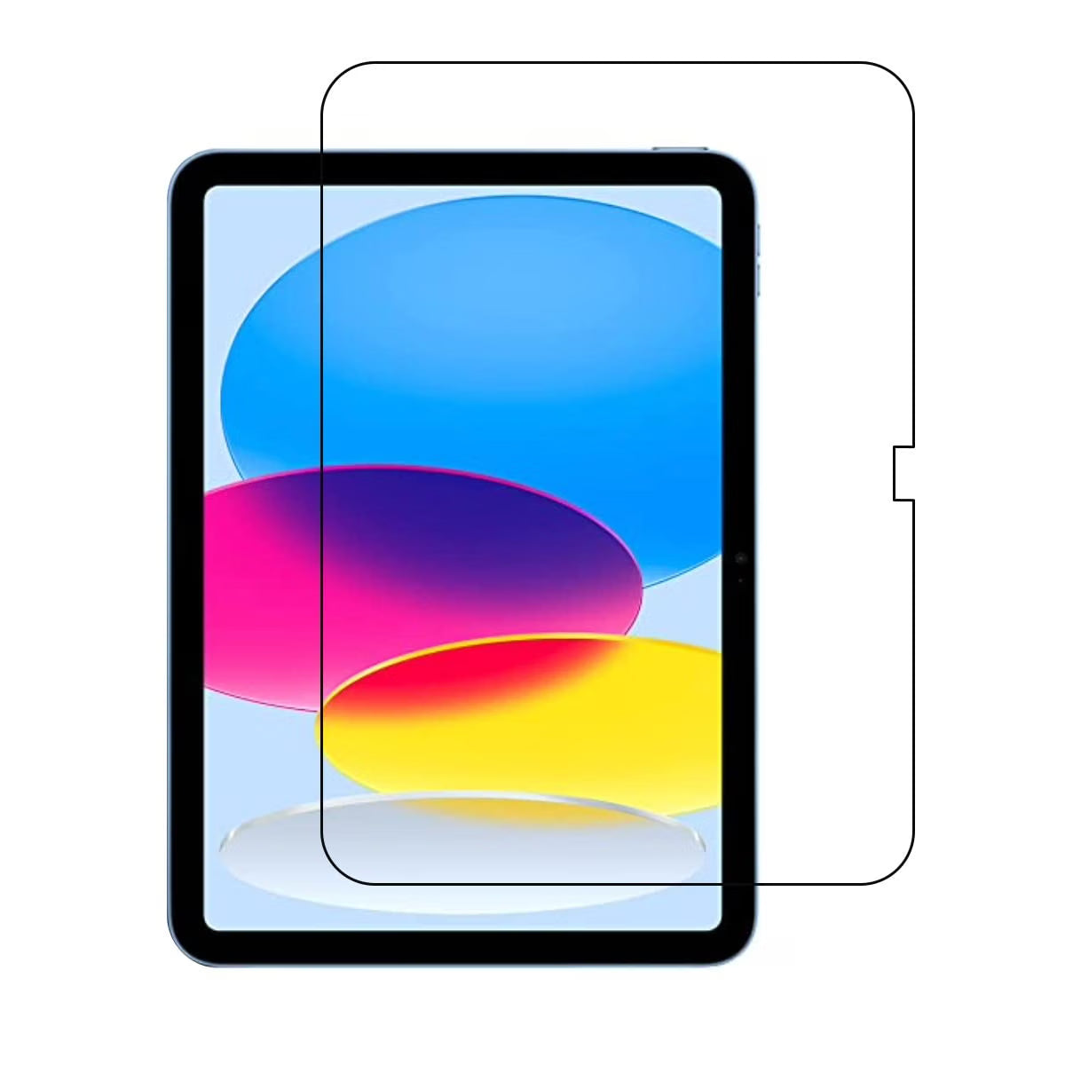 Apple iPad Tempered Glass Screen Guard - Compatible With iPad Pro & iPad Air Main image