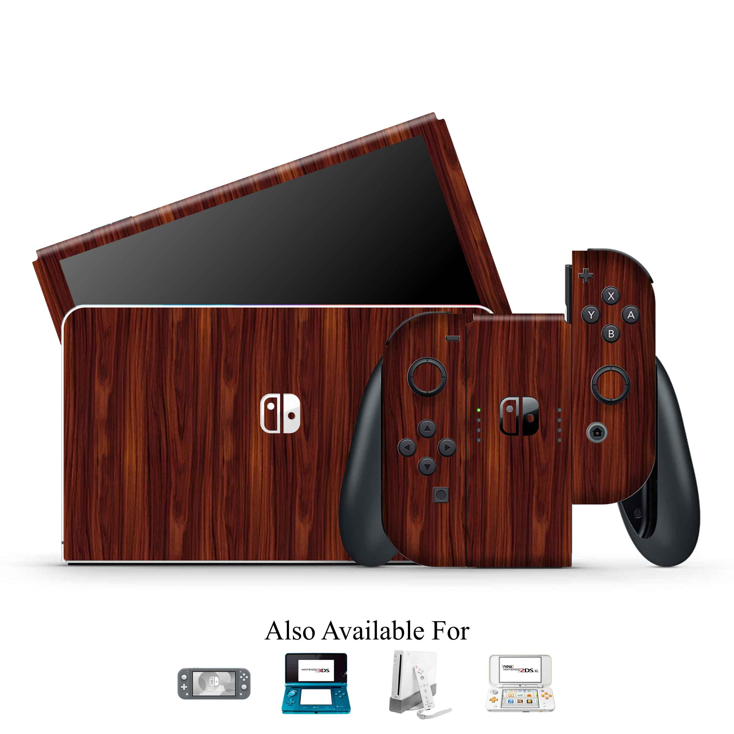 Cedar Wood Nintendo Skin Main image