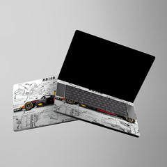 Max First Numbered Redbull Car MacBook Skin