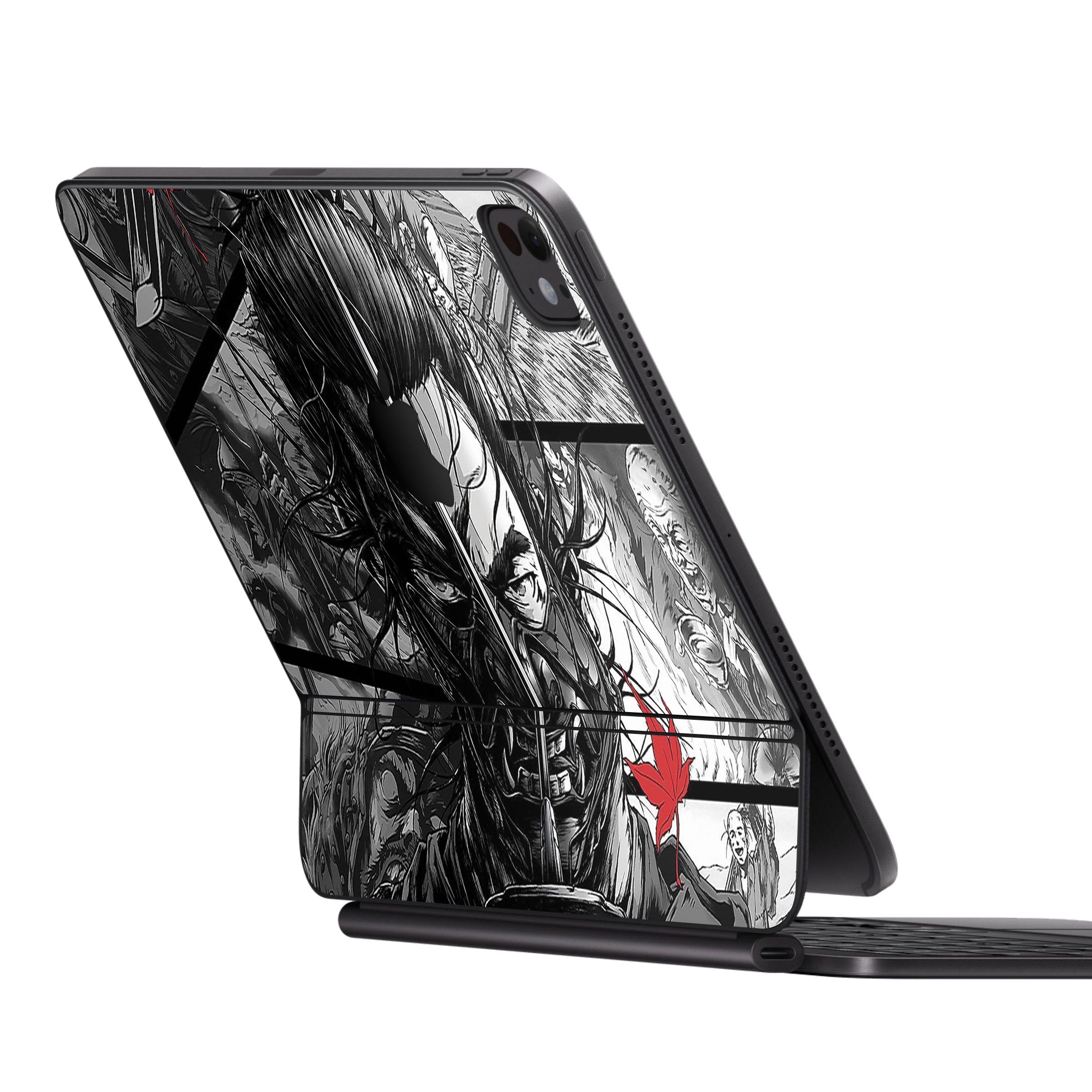 iPad Magic Keyboard Ghost of Tsushima Skin Main image