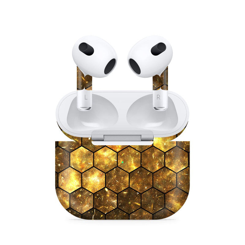 Airpods 4 Industrial Reflections Skin Main image