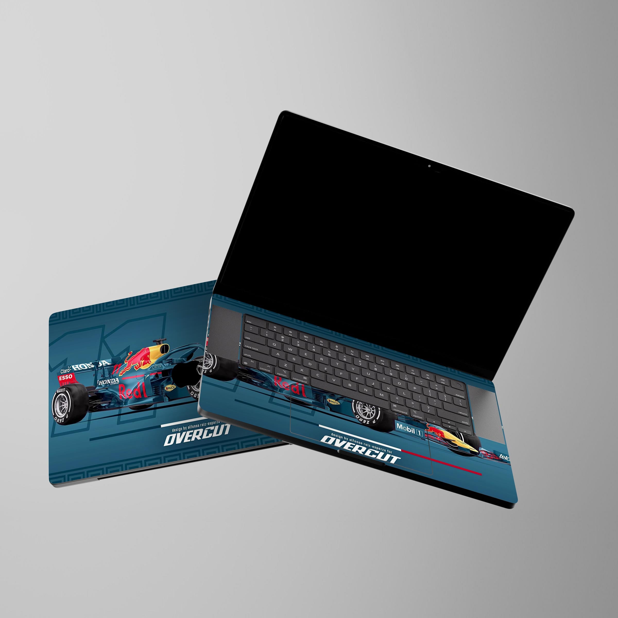 Redbull Racing Overcut MacBook Skin Main image