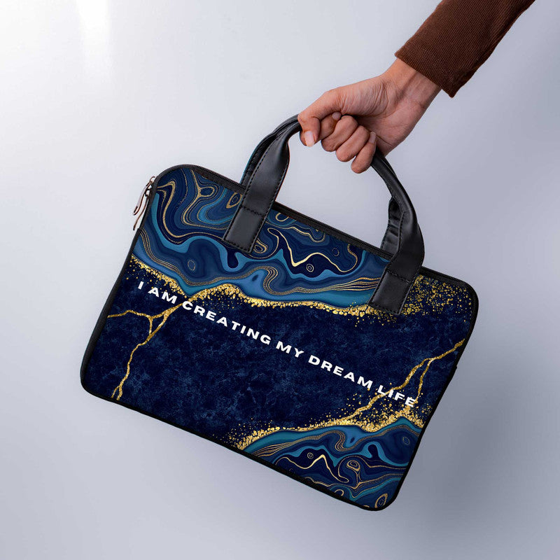 Creating Dream Life Laptop Sleeve With Handle - WrapCart Main image