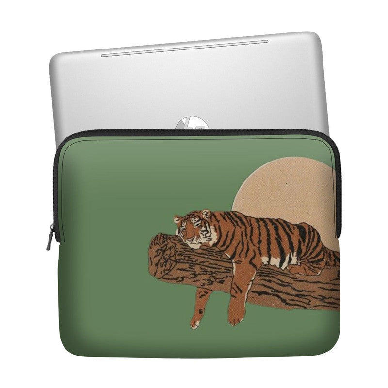 Abstract Wolf Laptop Sleeve Main image