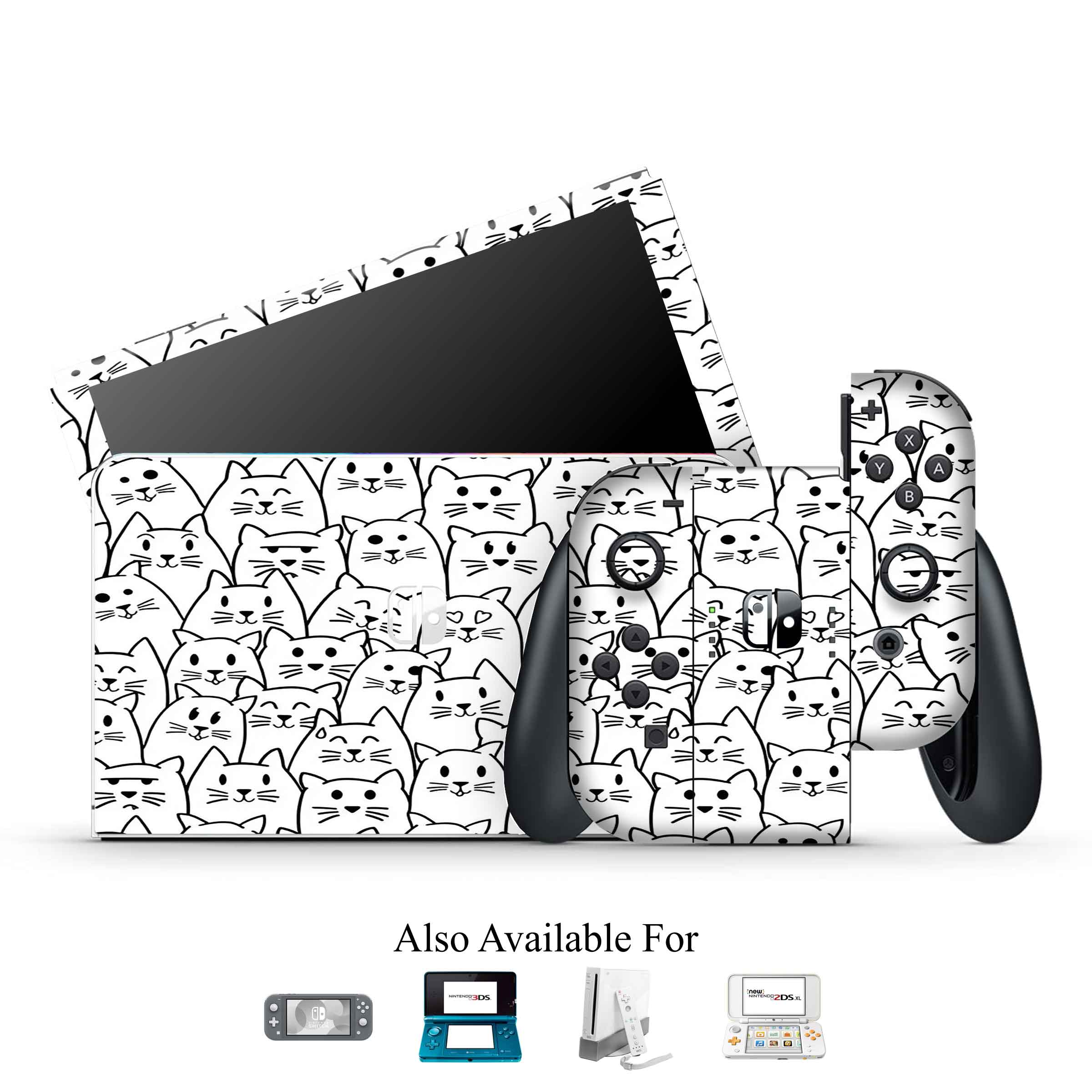 Moody Cats Nintendo Skin Main image