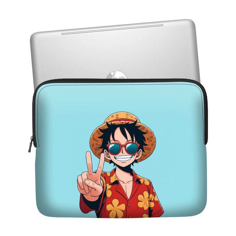 Abstract Wolf Laptop Sleeve Main image