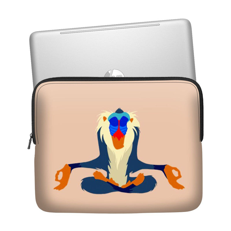 Abstract Wolf Laptop Sleeve Main image