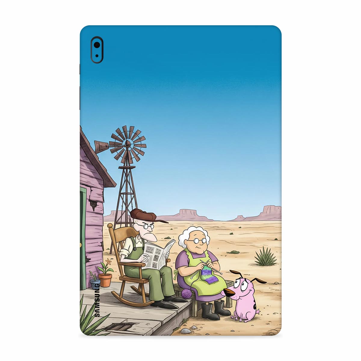 Cowardly Dog Tab Skin