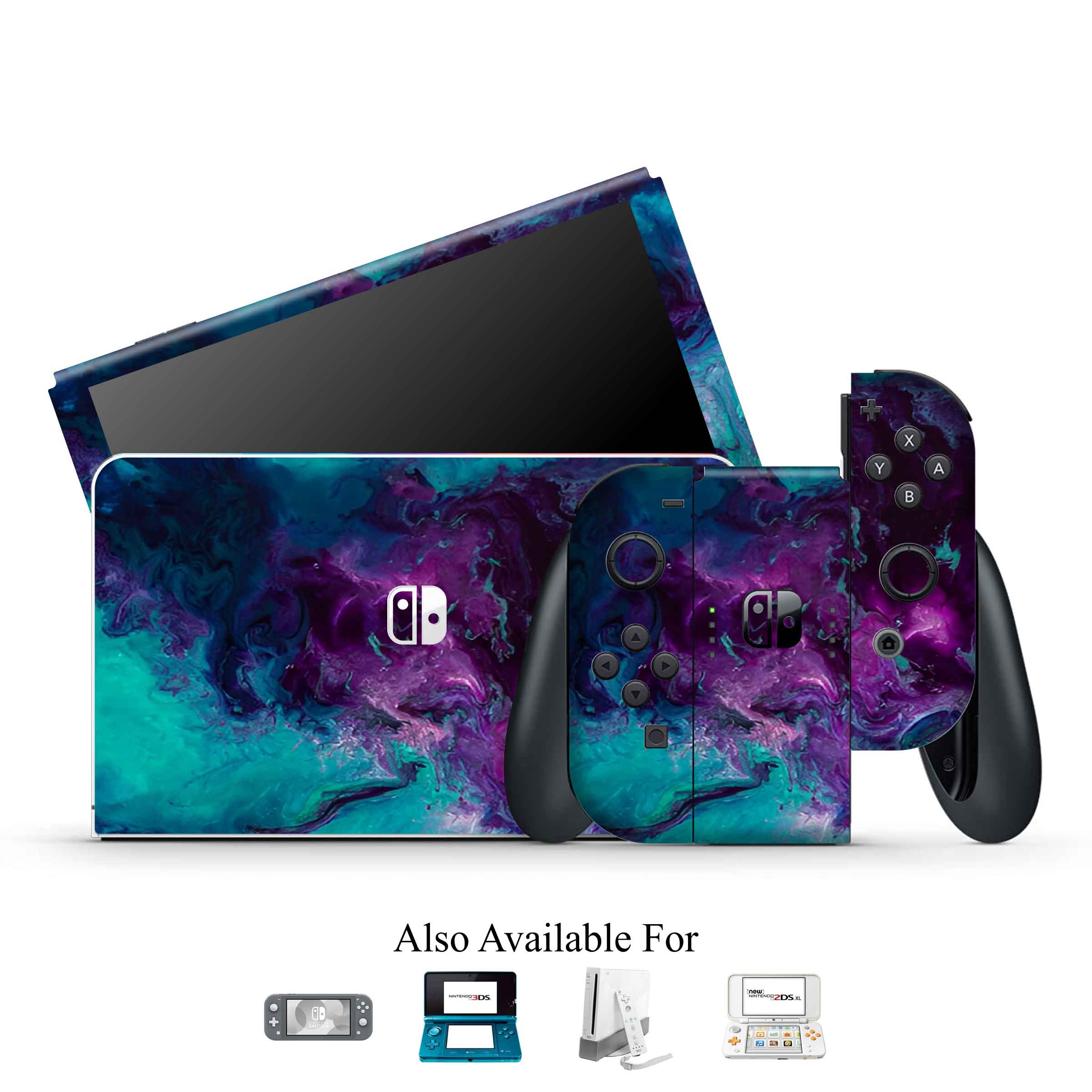 Pastel Nebula Nintendo Skin Main image