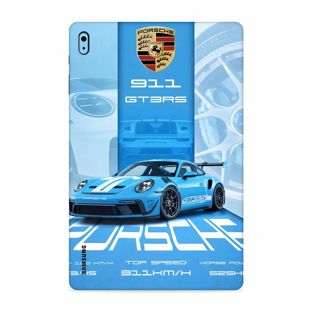 GT3 RS Blue Tab Skin Main image