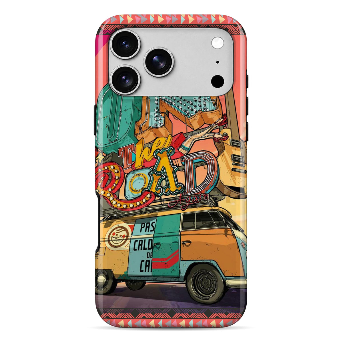 On The Road Again | WrapCart Armor Double Layer Shockproof Glossy Phone Case