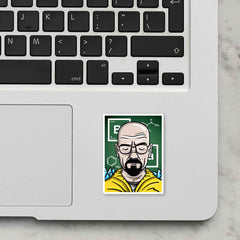 Breaking Bed Laptop Sticker