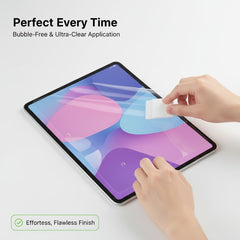 Apple iPad Tempered Glass Screen Protector - Compatible With iPad Pro & iPad Air