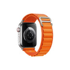 Metal & Silicon Apple Watch Strap 44 45 46 49 MM For iwatch