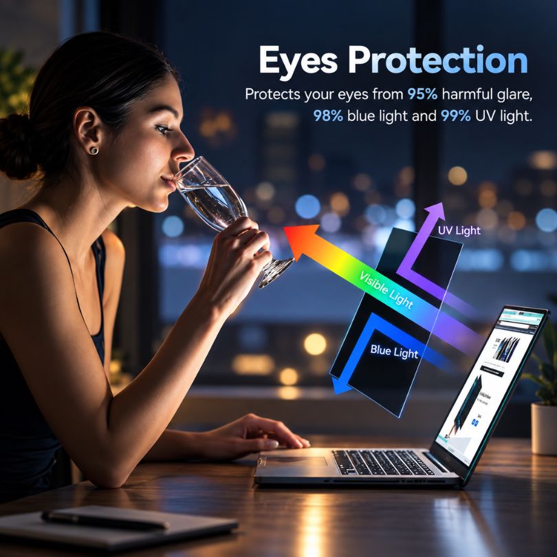 Anti Blue MacBook Screen Guard - Transparent Protection Guard Secondary image