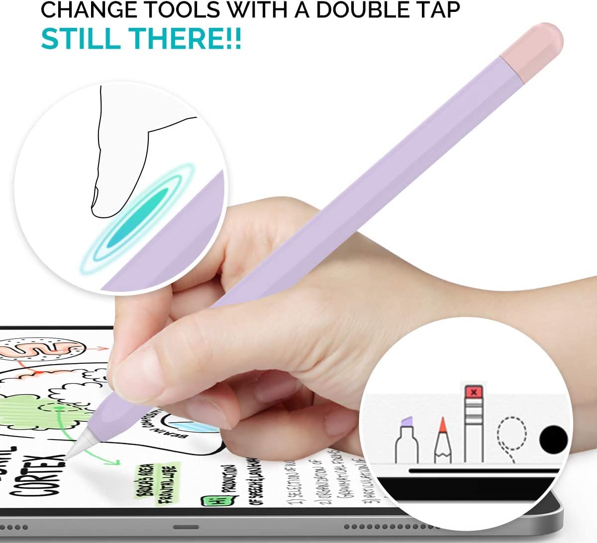 Premium Silicone Cover for Apple Pencil