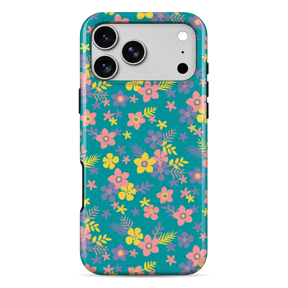 Pastel Floral | WrapCart Armor Double Layer Shockproof Glossy Phone Case