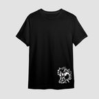Gear 5 Embroidered Black Oversize T Shirt