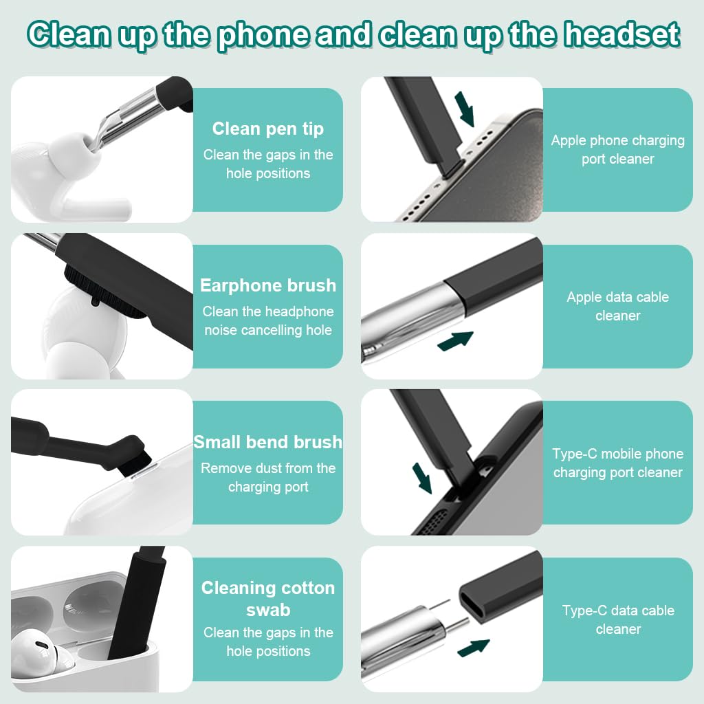 Ergonomic Keyboard Wrist Rest with 22-in-1 Cleaning Kit & Springy Sponge Support for Work and Gaming