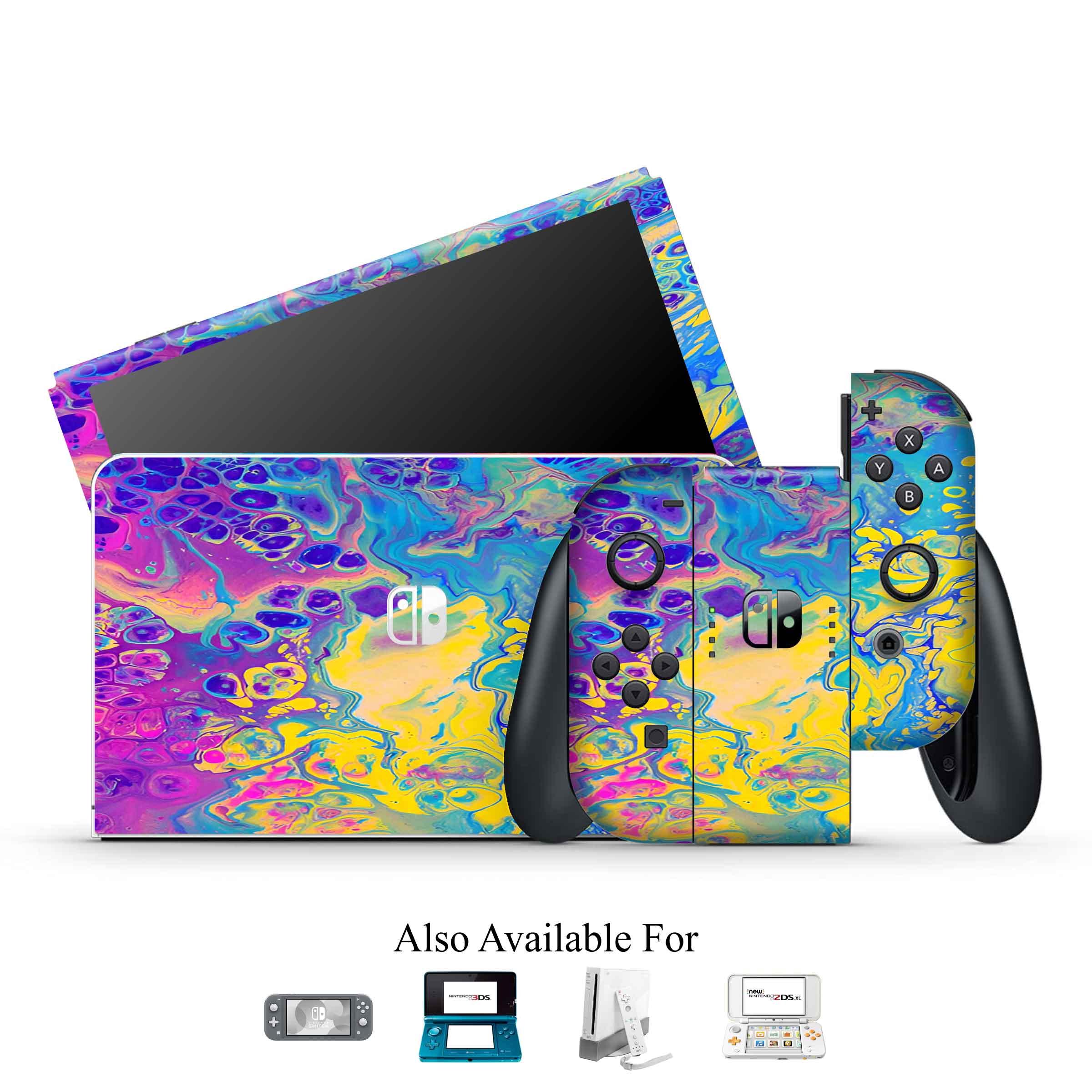 Unicorn Splash Nintendo Skin Main image