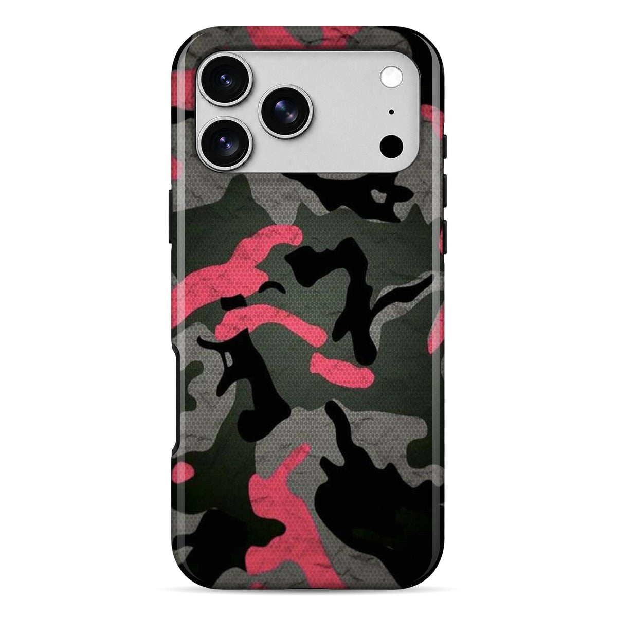 Red Camo OLD | WrapCart Armor Double Layer Shockproof Glossy Phone Case Main image