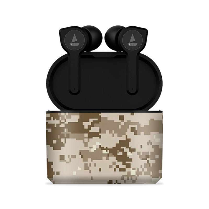 Boat Airdopes 408 Digi Brown Camo Skin  Skin
