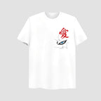 Gaara Embroidered White Oversize T Shirt