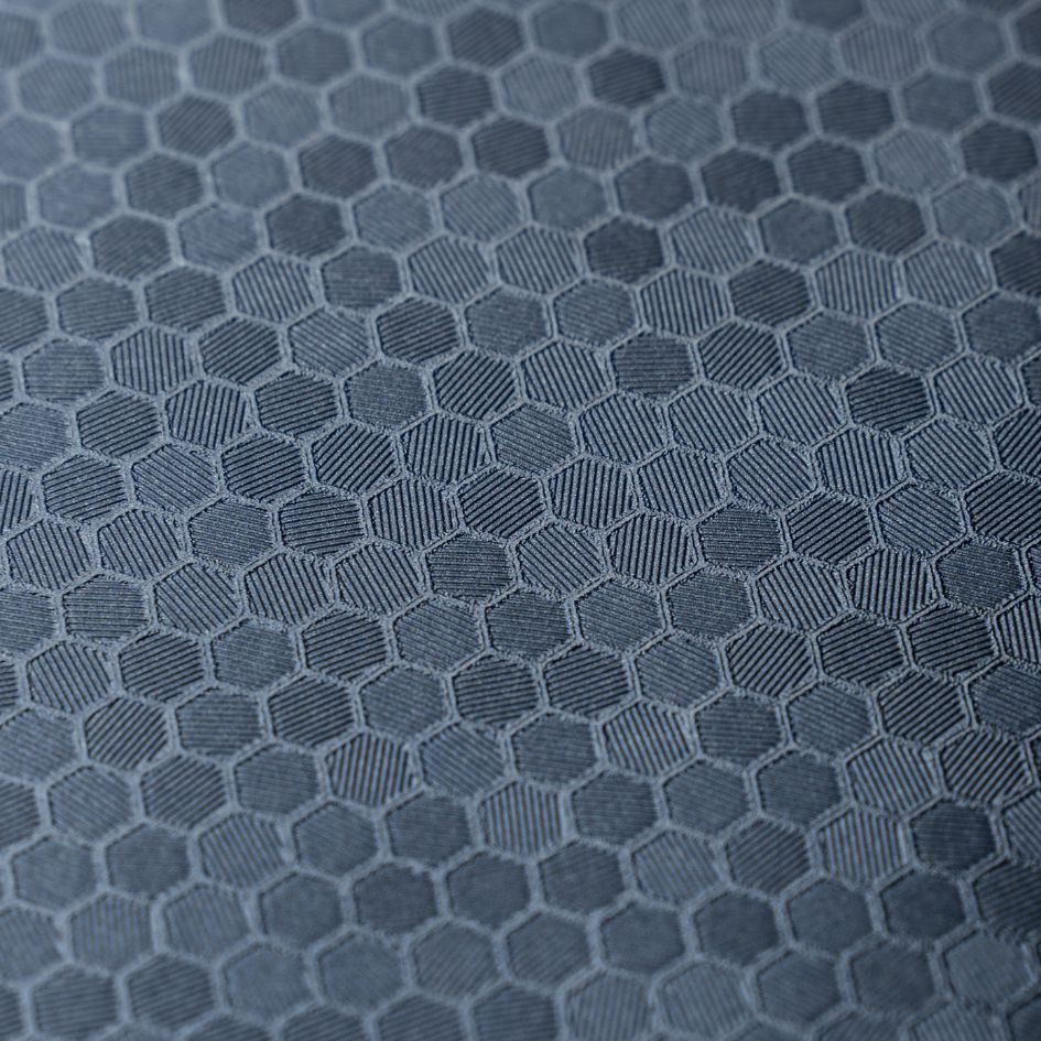 Blue Honeycomb Mobile Skin