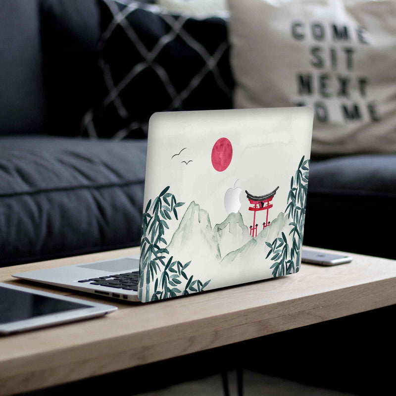 Ikigai Zen Garden MacBook Skin