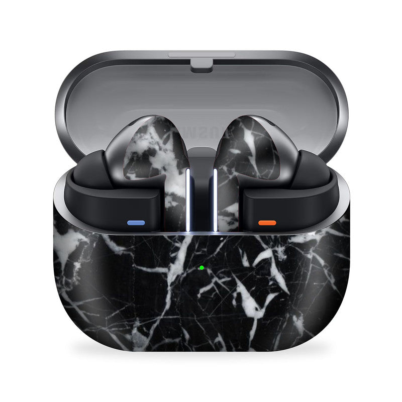 Black Marble Galaxy Buds 3 Pro Skin Main image
