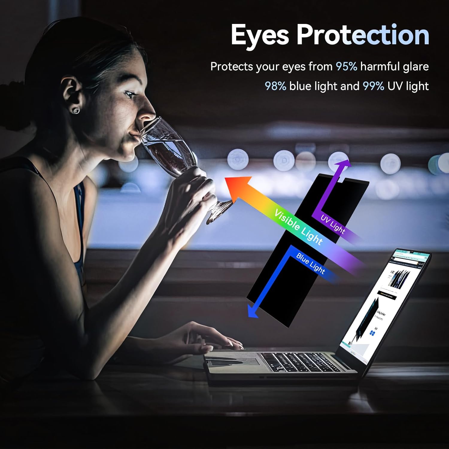 MacBook Privacy Screen Guard - Magnetic Privacy Protection Guard HQ