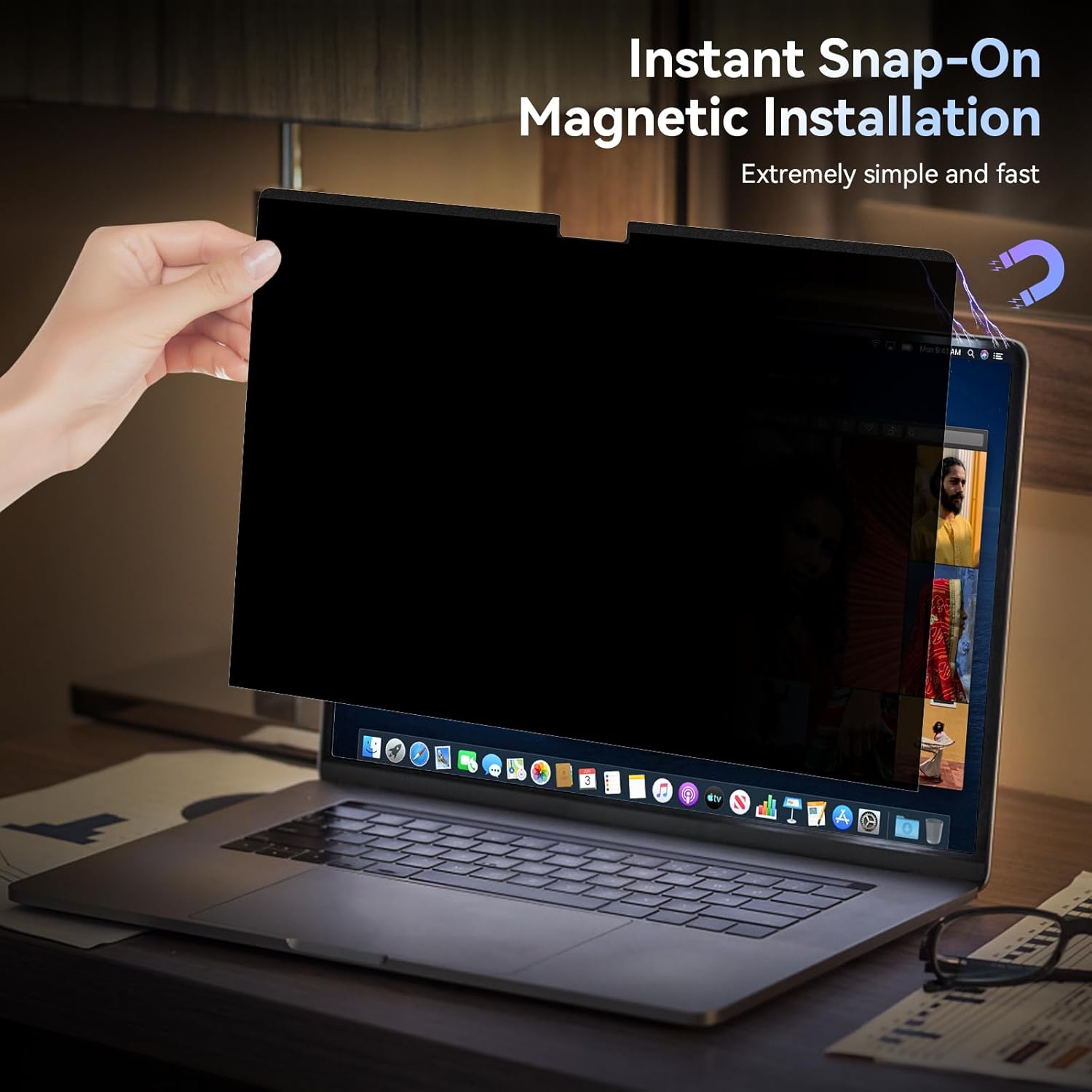 MacBook Privacy Screen Guard - Magnetic Privacy Protection Guard HQ