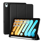 Smart Case for iPad - Tri-Fold Flip Folio Cover | Pencil Holder | Auto Wake-Up/Sleep Mode