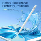 Universal Stylus Pen for All Touchscreen Devices - Rechargeable Fine Tip for Writing & Drawing | Compatible with Android & iOS